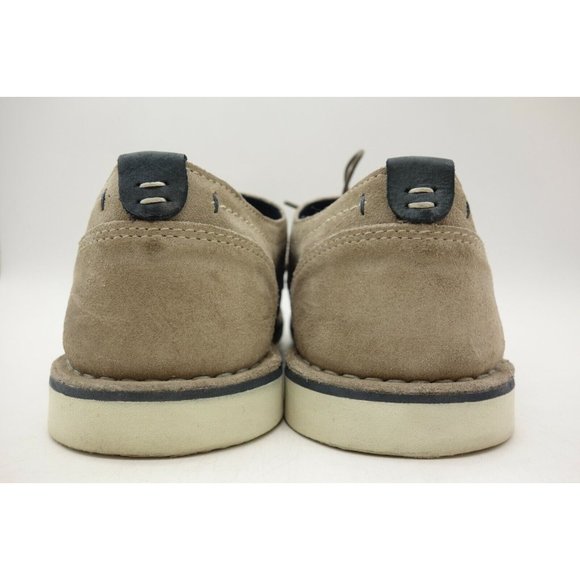 Steve Madden Madrid 846 Beige Suede Lace Up Oxfords Shoes Men\'s 9.5